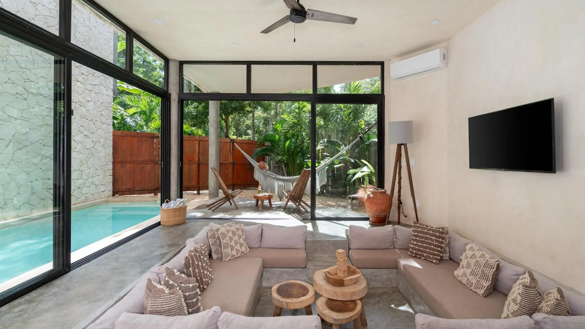 Auralis Boho Boho Villa-Priv Pool-Concierge-Bbq 3B Tulum Villa